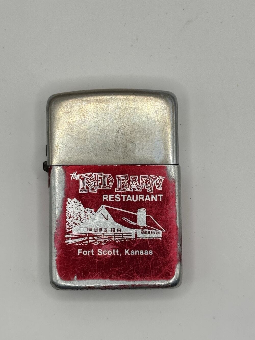 Vintage Park Lighter The Red Barn Restaurant 1960s